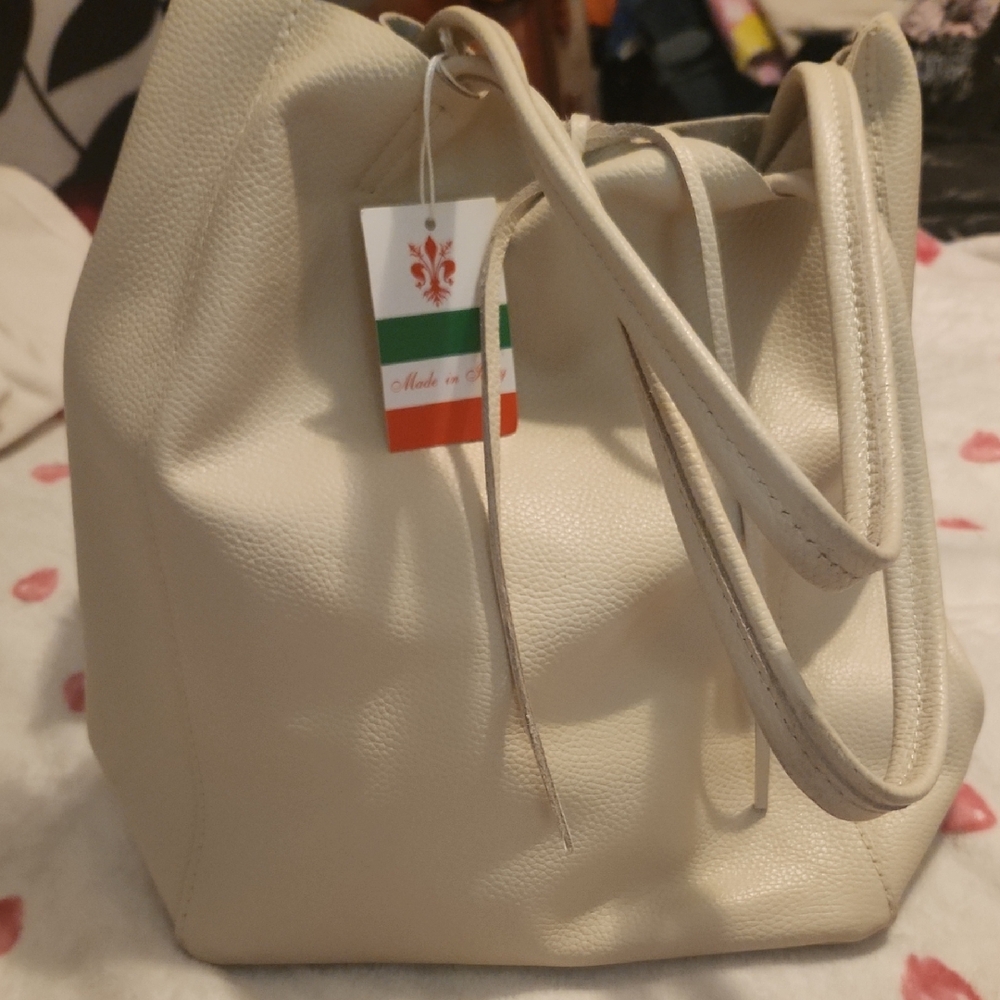 Italian Leather Shoulder Bag/Tote